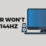 144hz monitor won't run at 144hz