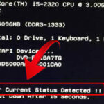 USB Device over current status detected