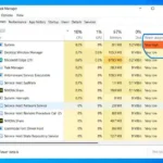 Task Manager Power Usage Very High